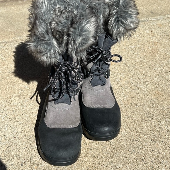 Girls Timberland snow boots sz 4.5 - Picture 5 of 6